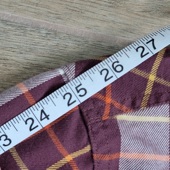 Wrangler ATG Regular Fit Long Sleeve Plaid Button Down Shirt Mens XL - Picture 14 of 16